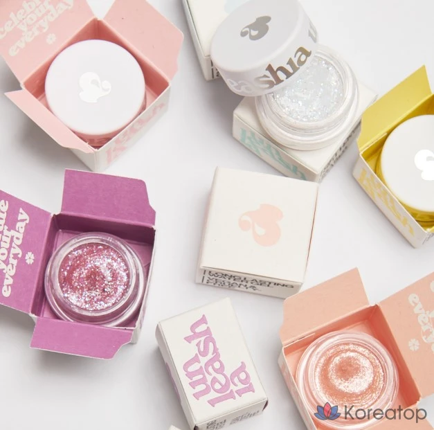 Гель-глиттер для глаз Unleashia Get Loose Glitter Gel, оттенок 4 Love Dreamer, 4 г, 1 шт., фото 3