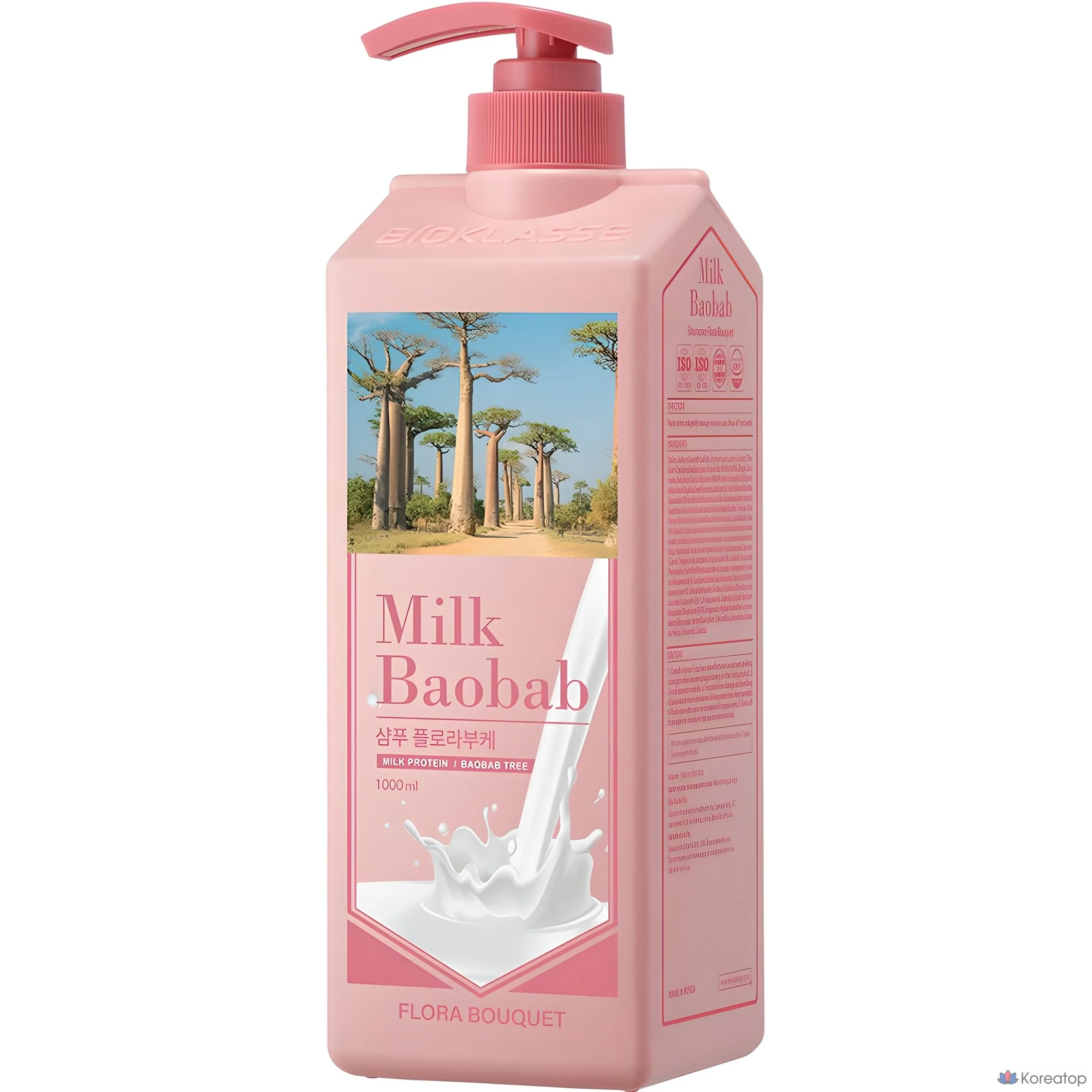 Шампунь Milk Baobab Flora Bouquet, 1 л, 1 шт.
