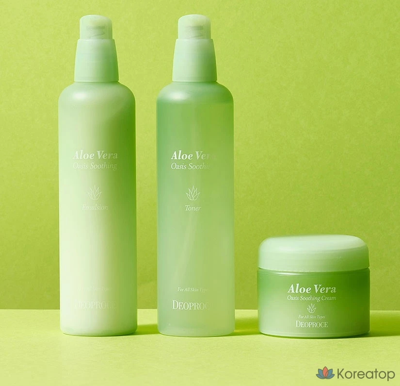Крем Deoproce Aloe Vera Oasis Soothing Cream, 50 г, 1 шт.