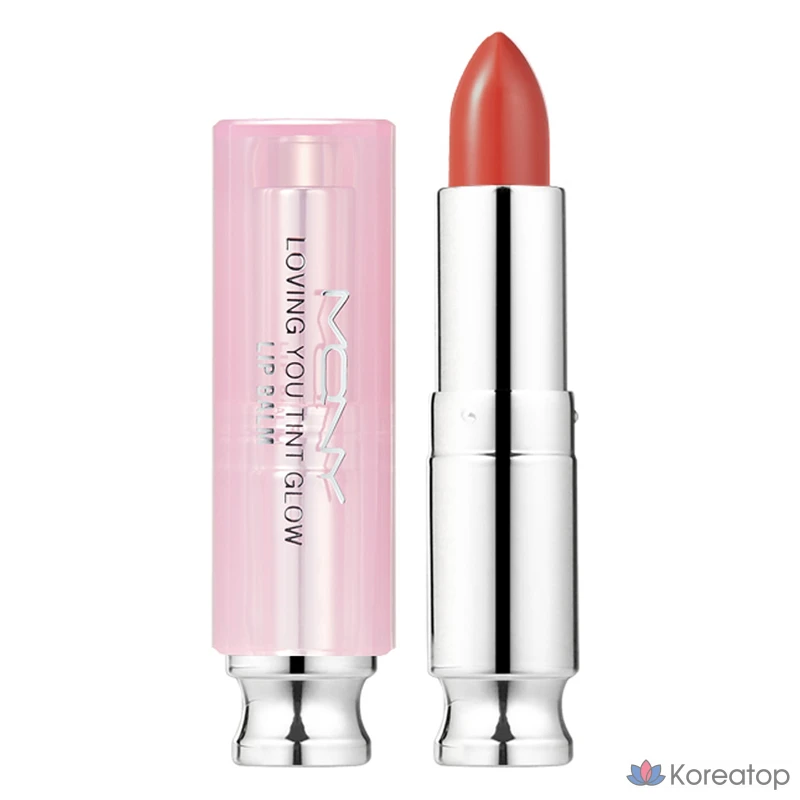 Тинт-бальзам для губ Mqny Loving You Tint Glow Lip Balm, оттенок Clear Red, 1 шт.