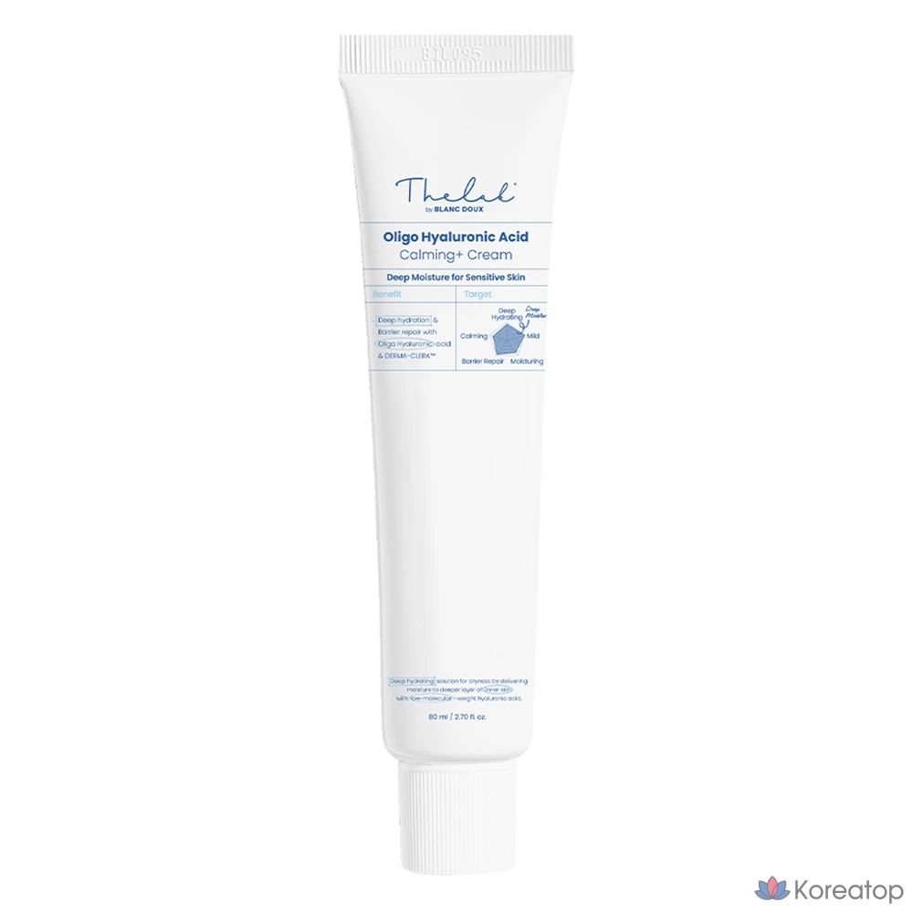 Крем THE LAB by blanc doux Oligo Hyaluronic Acid Calming Plus Cream, 80 мл, 1 шт.