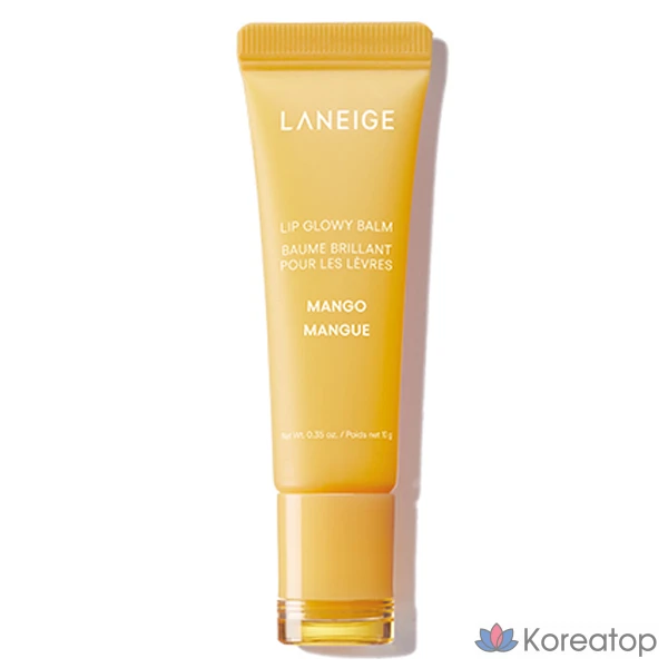 Бальзам для губ LANEIGE Lip Glowy Balm, оттенок Mango, 10 г, 1 шт.