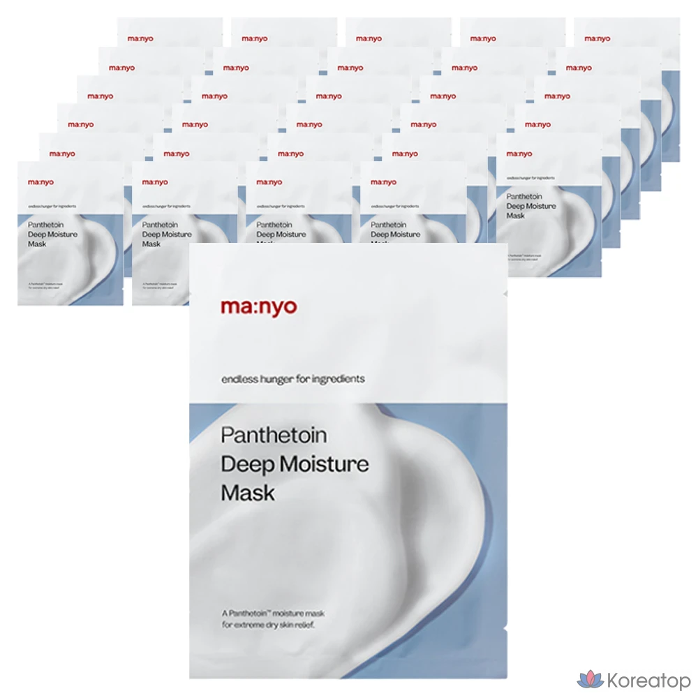 Тканевая маска для лица Manyo Panthetoin Deep Moisture Mask, 30 г, 20 шт.