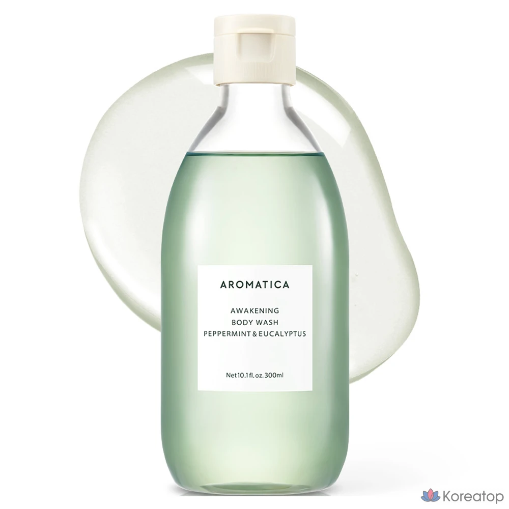 Гель для душа Aromatica Awakening Body Wash Peppermint Eucalyptus, 300 мл, 1 шт.