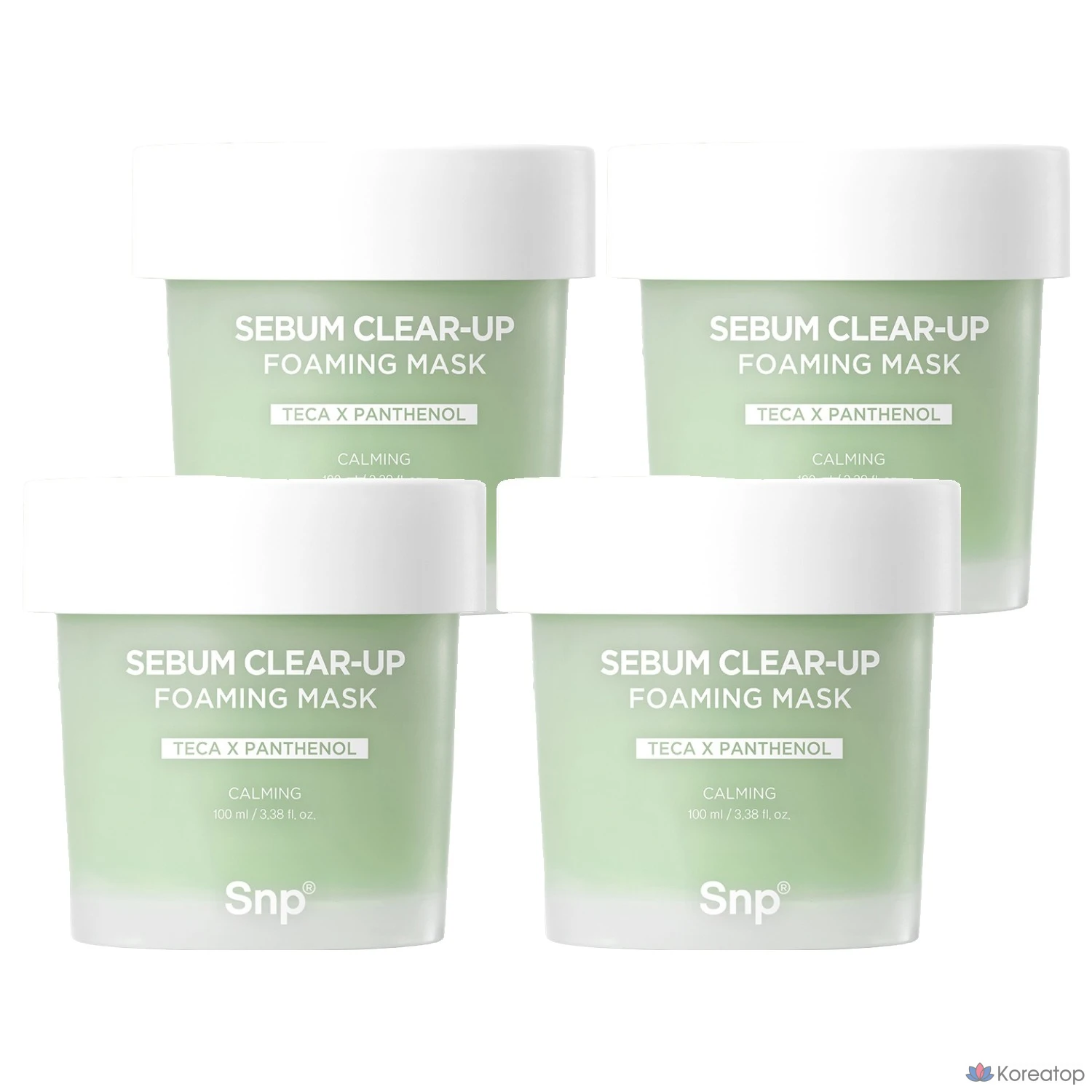 Пенка для умывания SNP Pore Clear Bubble Mask, 100 мл, 4 шт.
