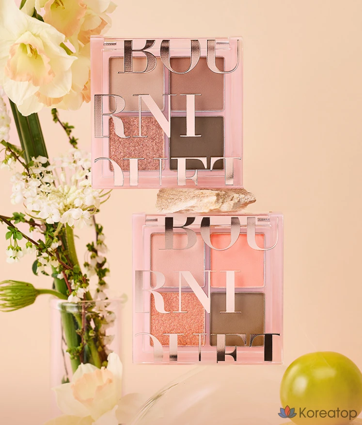 Палитра теней для век Bouquet garni Mood Blending Eyeshadow Palette, оттенок 02 Peach Dream, 6.9 г, 1 шт.