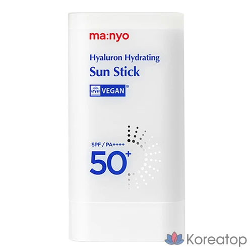Солнцезащитный стик Manyo Factory Hyaluron Hydrating Sun Stick SPF50+ PA++++, 18 г, 1 шт.