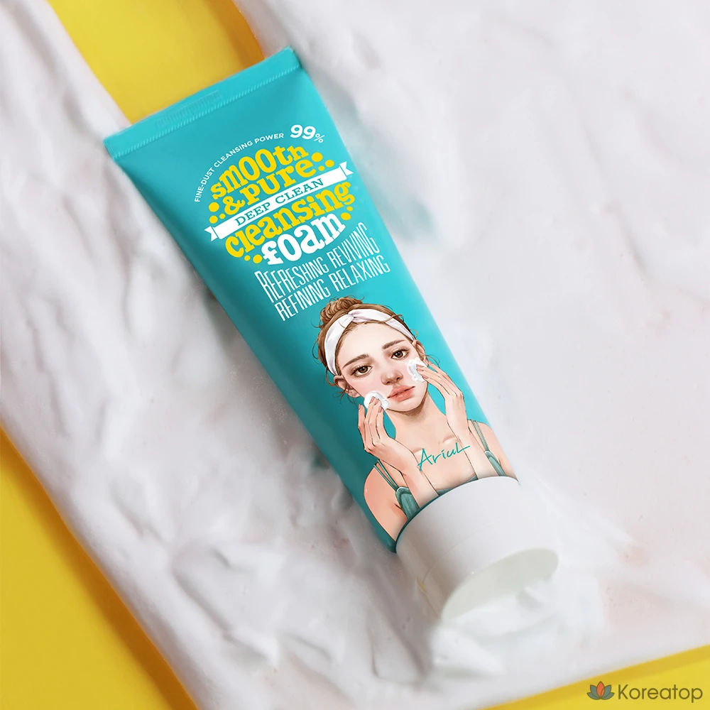 Очищающая пенка Ariul Smooth &amp; Pure Deep Clean Cleansing Foam, 120 мл, 1 шт.