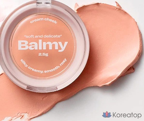 Крем для щек ALTERNATIVE STEREO Bami Cream Cheek, оттенок 10 Peach Cream, 2.5 г, 1 шт., фото 4