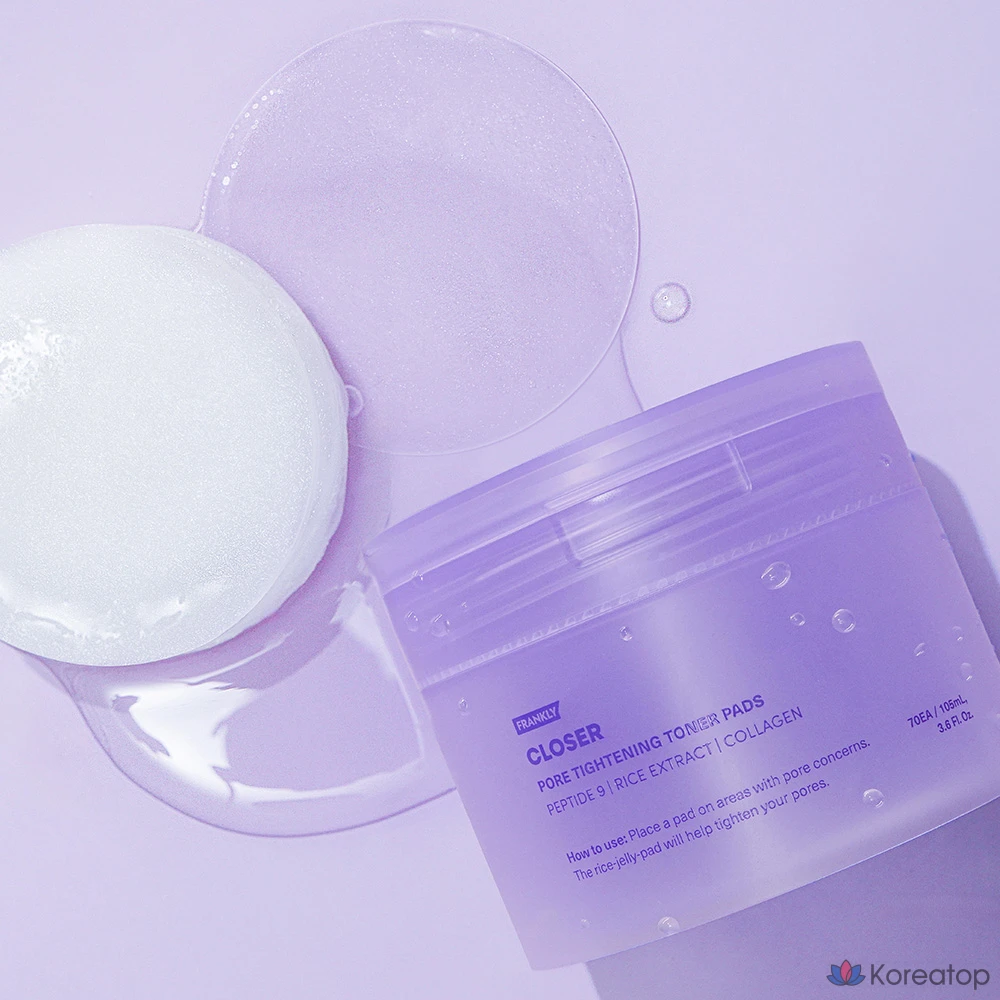 Тонер-пэды Frankly Closer Toner Pad, 105 мл, 70 шт.
