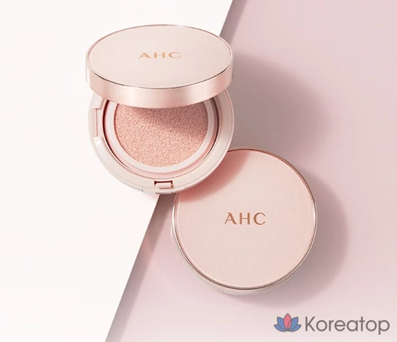 Кушон AHC Aura Secret Tone Up Cushion Refill SPF30 PA++, оттенок Light Pink, 15 г, 1 шт.
