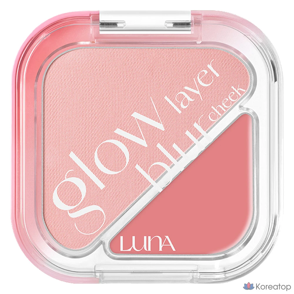 Блендер для румян Luna Glow Layer Blur Cheek Blusher, оттенок 05 Sleepy Pink, 1 шт.