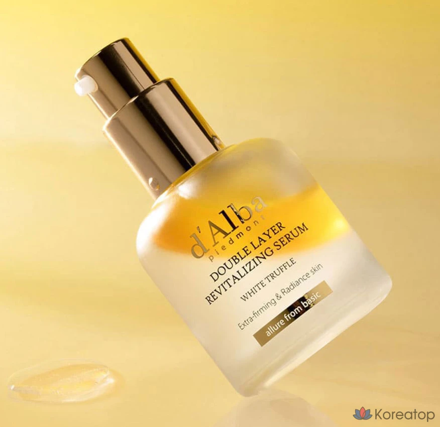 Сыворотка d'Alba White Truffle Double Layer Revitalizing Serum, 30 мл, 1 шт.