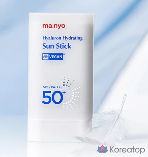 Солнцезащитный стик Manyo Factory Hyaluron Hydrating Sun Stick SPF50+ PA++++, 18 г, 1 шт.