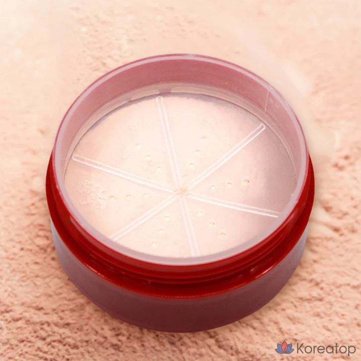 Рассыпчатая пудра 3W Clinic Natural Makeup Loose Powder, оттенок 21 Light Beige, 30 г, 1 шт., фото 2