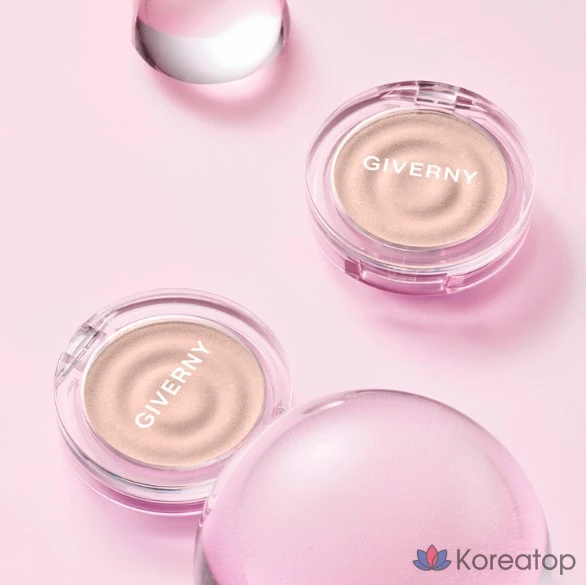 Хайлайтер Giverny Dewy Voluming Highlighter, оттенок 02 Glossy Champagne, 3 г, 1 шт., фото 6