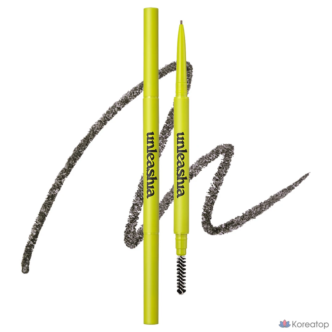 Карандаш для бровей Unleashia Shaper Defining Eyebrow Pencil, оттенок No 3 Taupe Gray, 0.025 г, 1 шт.