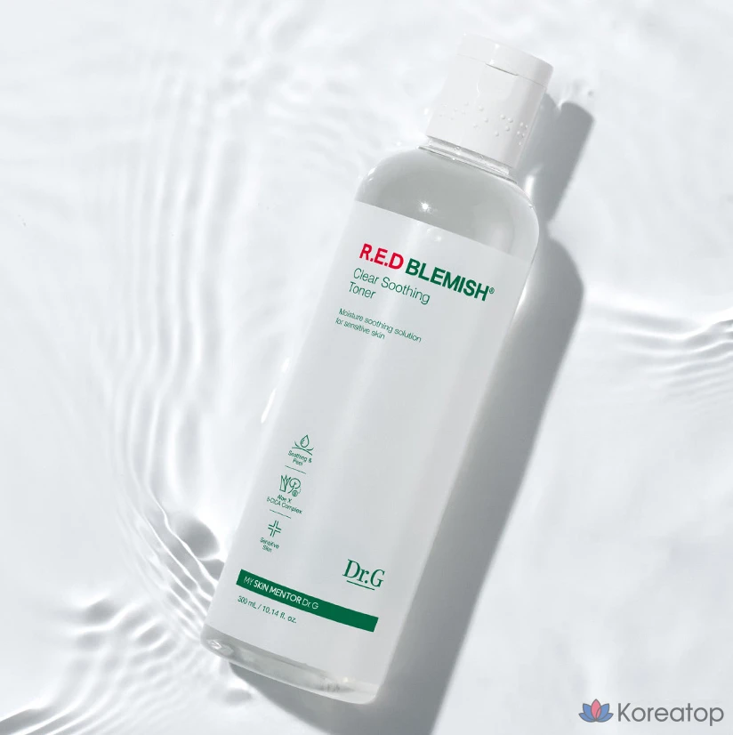 Тонер Dr. Ceuracle Red Blemish Clear Soothing Toner, 300 мл, 1 шт., фото 2