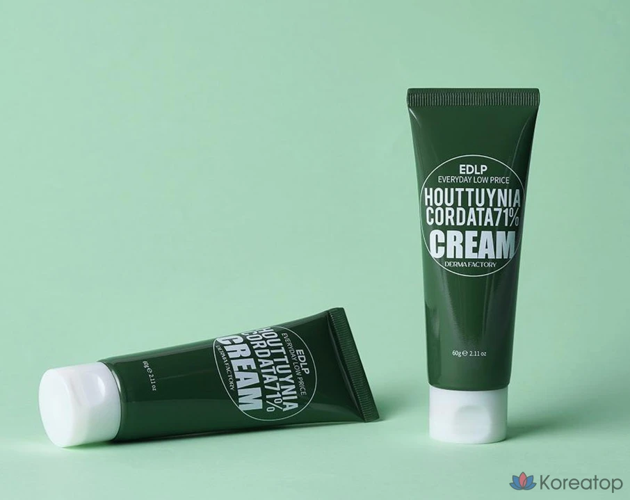 Увлажняющий крем Derma Factory EDLP Centella Asiatica 71% Moisture Cream, 60 г, 1 шт.