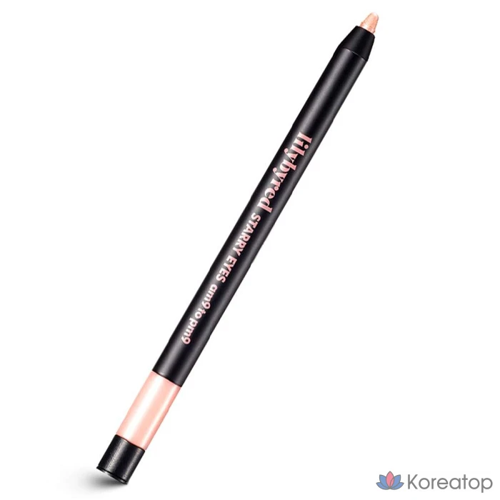 Гелевый лайнер для глаз Lilybyred Stareyes 9to9 Gel Eyeliner, оттенок 04 Golden Pink, 0.5 г, 1 шт.