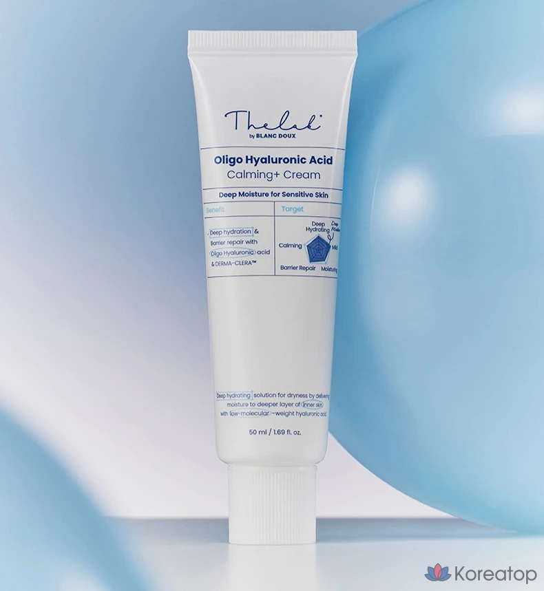Крем THE LAB by blanc doux Oligo Hyaluronic Acid Calming Plus Cream, 80 мл, 1 шт., фото 2