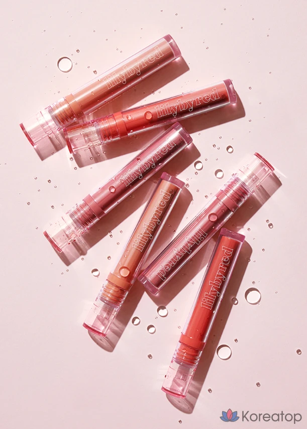 Тинт для губ Lilybyred Glossy Layer Fixing Lip Tint, оттенок 01 Chiki Peach, 1 шт., фото 5