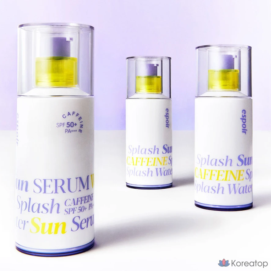 Солнцезащитный крем Espoir Water Splash Sun Serum SPF50+ PA+++, 50 мл + 5 мл, 5 шт., фото 5