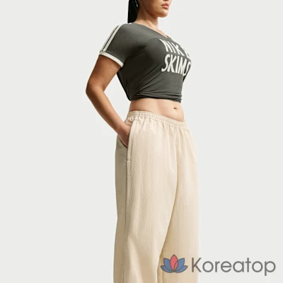 Брюки женские Nike Crunch Nylon Wide-Leg Pants, фото 11