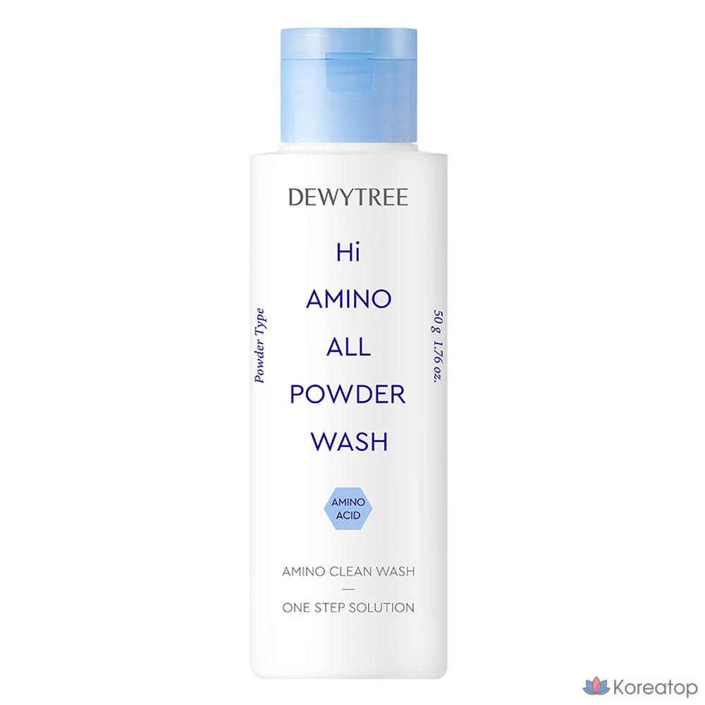 Очищающая пудра Dewytree Hi Amino All Enzyme Powder, 50 г, 1 шт.