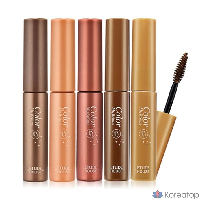 Бровь-карандаш Etude House Clear Proof Brow Cara, оттенок 4 Natural Brown, 4,5 г, 1 шт., фото 4