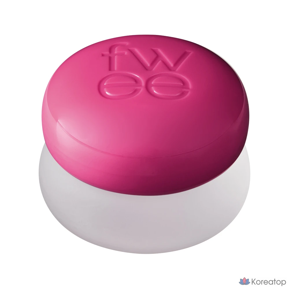Бальзам для губ и щек fwee Lip & Cheek Blurry Pudding Pot, оттенок MV01 Chillin, 5 г, 1 шт.