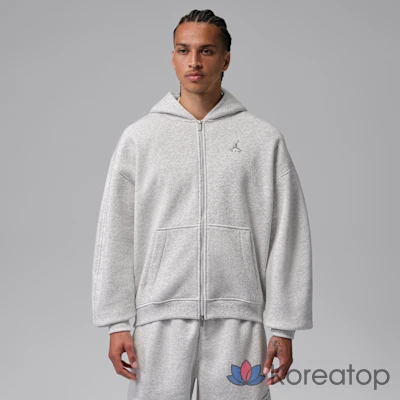 Свитшот на молнии мужской Jordan Brooklyn Oversized Fleece Full-Zip