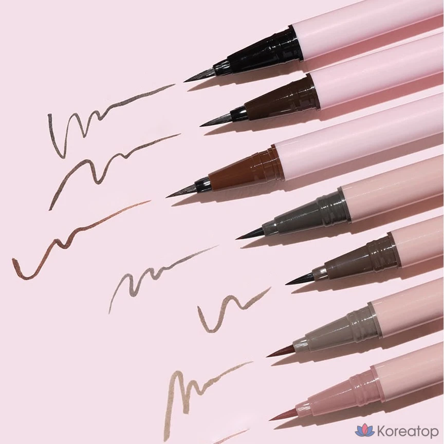 Подводка для глаз Lilybyred 9to9 Survival Pen Liner, оттенок Matte Brown, 0.6 г, 1 шт., фото 9