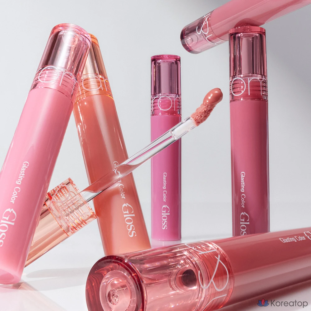 Блеск для губ ROM&ND Glasting Color Gloss, оттенок Gray Paw Way, 1 шт.