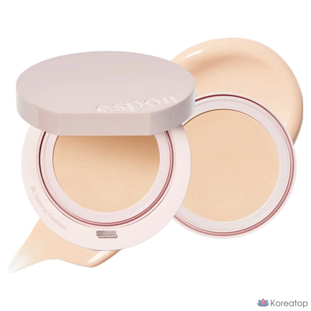 Кушон Espoir Be Natural Cushion, оттенок 01 Vanilla, 14 г, 2 шт.