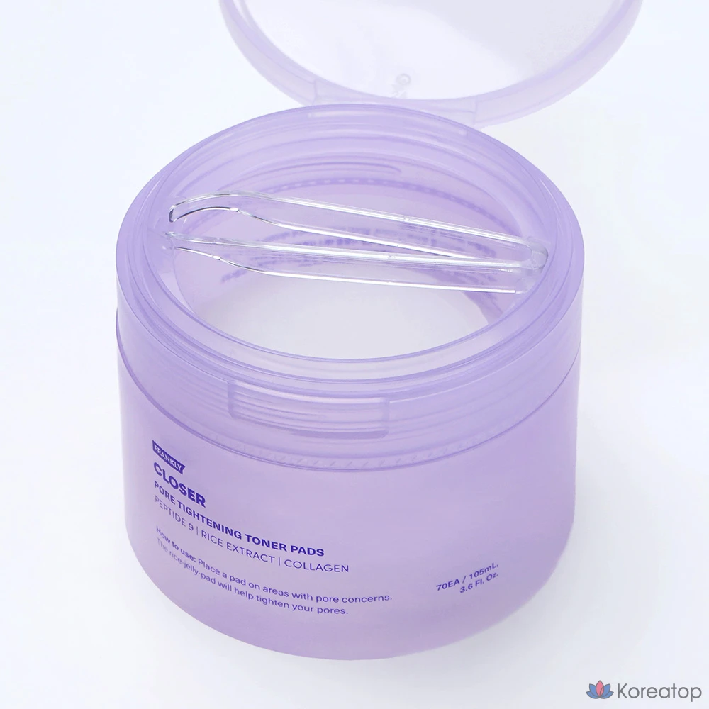 Тонер-пэды Frankly Closer Toner Pad, 105 мл, 70 шт.