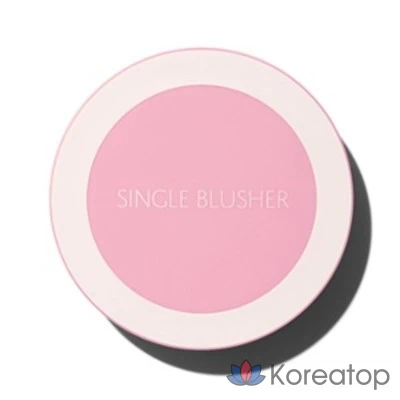 Румяна The Saem Saemmul Single Blusher, оттенок PP04 Blueberry Milk, 5 г, 1 шт.