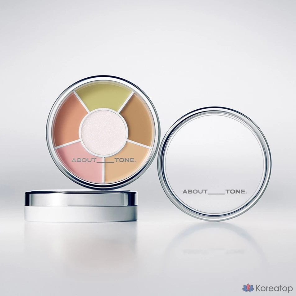 Палитра для лица ABOUT TONE Designing Multi Palette, оттенок 01 Basic, 6.5 г, 1 шт.