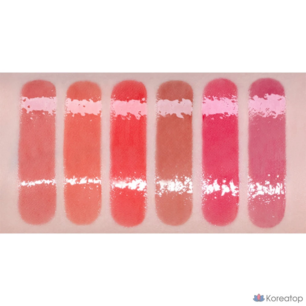 Тинт для губ Etude House Over Glowy Tint, оттенок 05 Blushed Cherry, 1 шт.