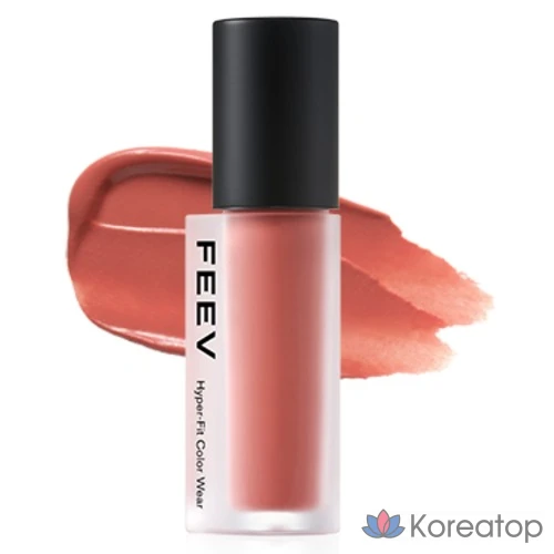 Тинт для губ FEEV Color Wear Lip Tint, оттенок Nude Peach, 1 шт.