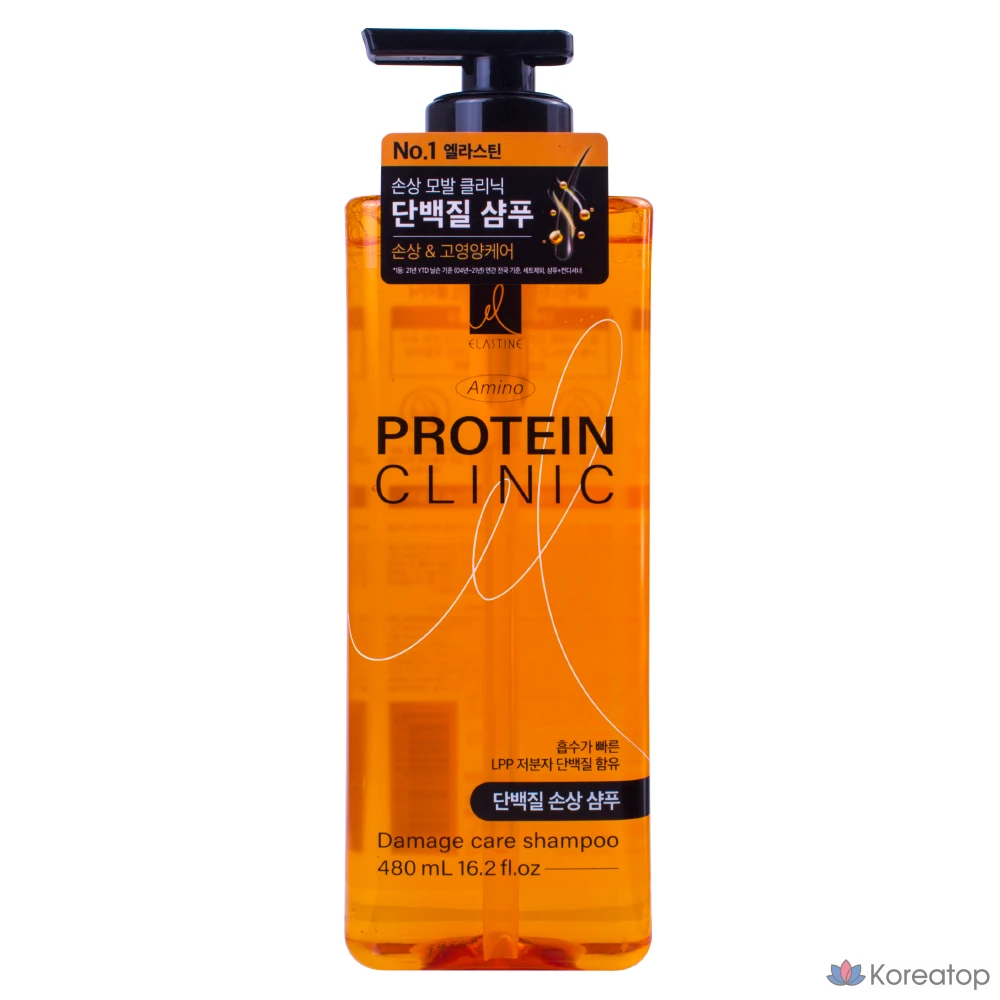 Шампунь Elastine Protein Damage Care, 480 мл, 1 шт.