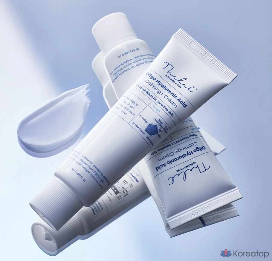 Крем THE LAB by blanc doux Oligo Hyaluronic Acid Calming Plus Cream, 80 мл, 1 шт., фото 4