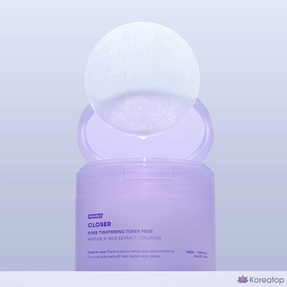 Тонер-пэды Frankly Closer Toner Pad, 105 мл, 70 шт.