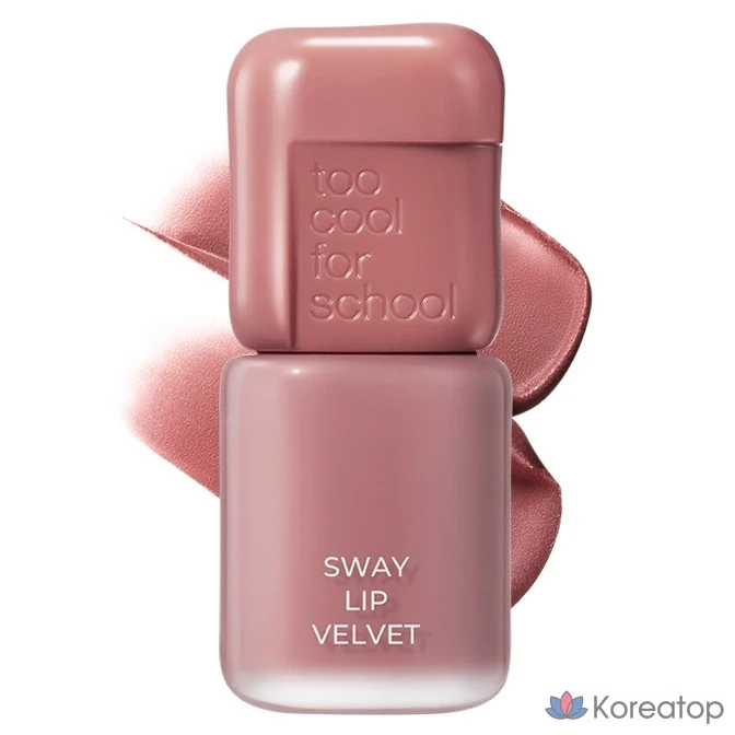 Тинт для губ Too Cool For School Sway Velvet Lip Tint, оттенок 05 Rosy Oat, 1 шт.