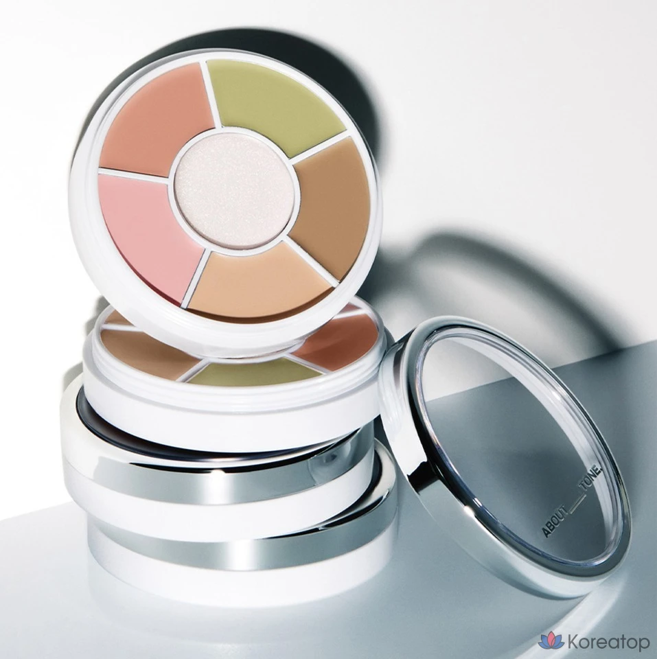 Палитра для лица ABOUT TONE Designing Multi Palette, оттенок 01 Basic, 6.5 г, 1 шт.