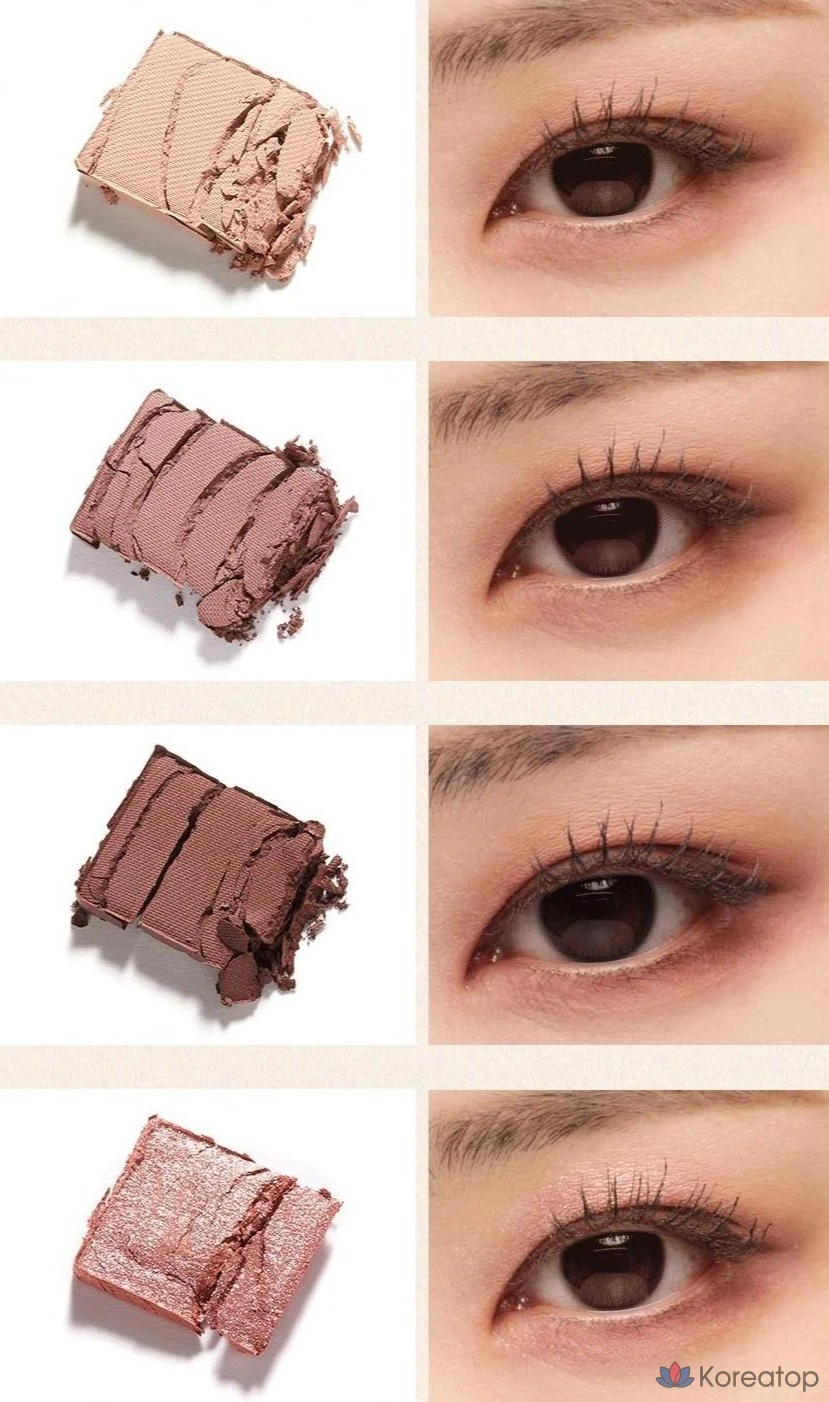 Палитра для макияжа Nature Republic Daily Basic 4 Palette, оттенок 07 Burgundy, 1 шт., фото 5