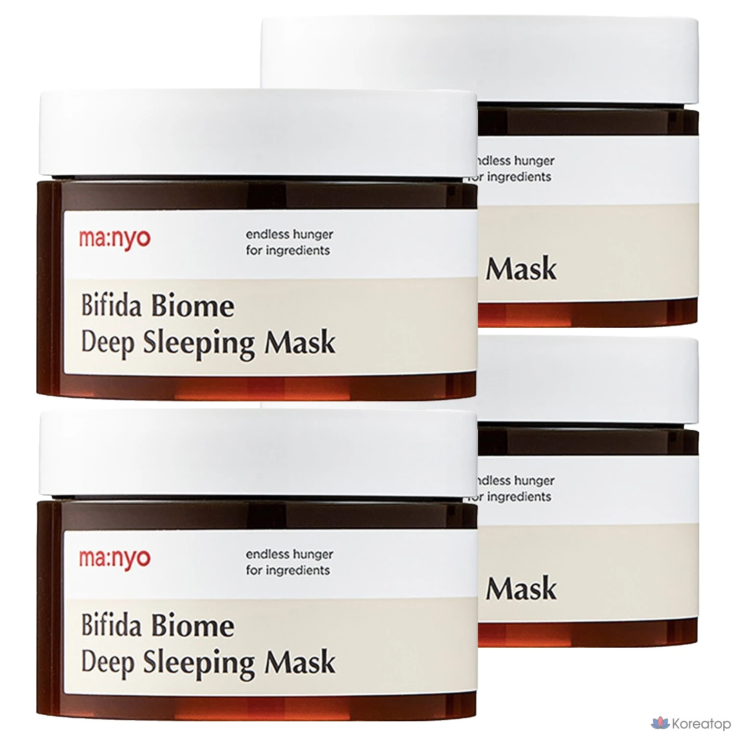 Сыворотка-маска для лица Manyo Bifida Biome Deep Sleeping Mask, 100 мл, 4 шт.