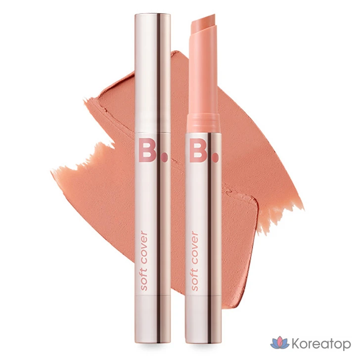 Бальзам для губ BANILA CO Cover Lip Base, оттенок Soft Salmon, 1 шт.