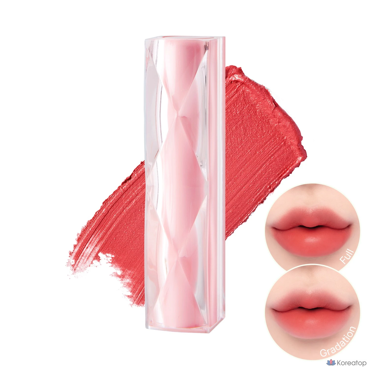 Крем-матовая помада YNM Cream Matte Lipstick, оттенок 02 Dear Peach, 5.5 г, 1 шт.