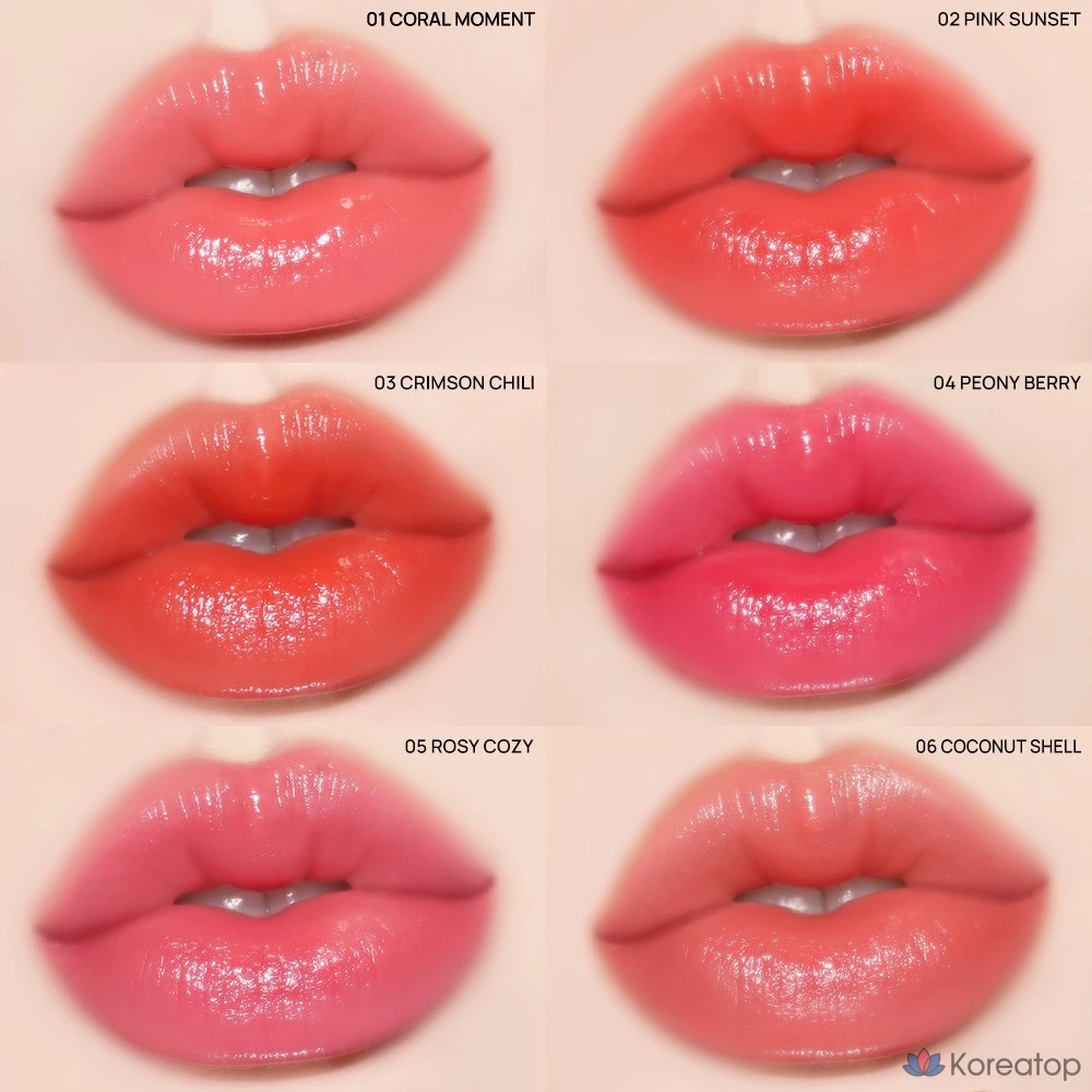 Бальзам для губ YNM Candy Gloss Balm, оттенок 03 Crimson Chili, 1 шт., фото 2